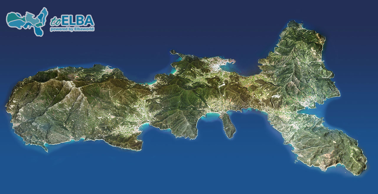 Vista area Isola d'Elba